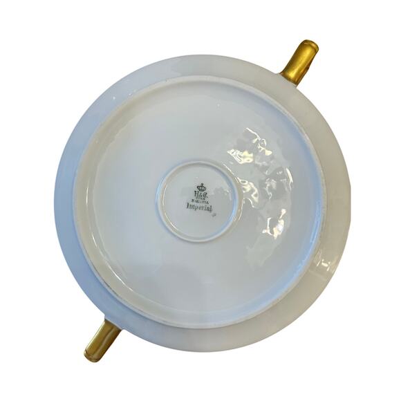 Heinrich & Co Vintage 1930's 'Claridge' Imperial Round Covered Vegetable Dish - Picture 8 of 9